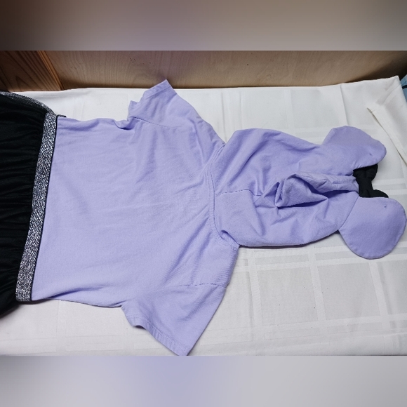 Disney Minnie Mouse Halloween Hooded Tutu Dress / Size M 7-8 - Picture 6 of 11